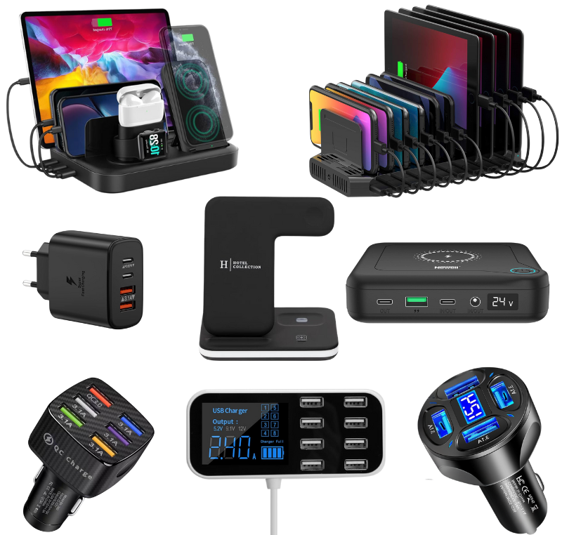 Chargeurs et câbles